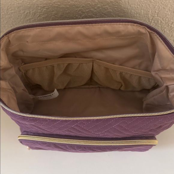 Purple Quilted Women's Bag size large - Picture 5 of 12